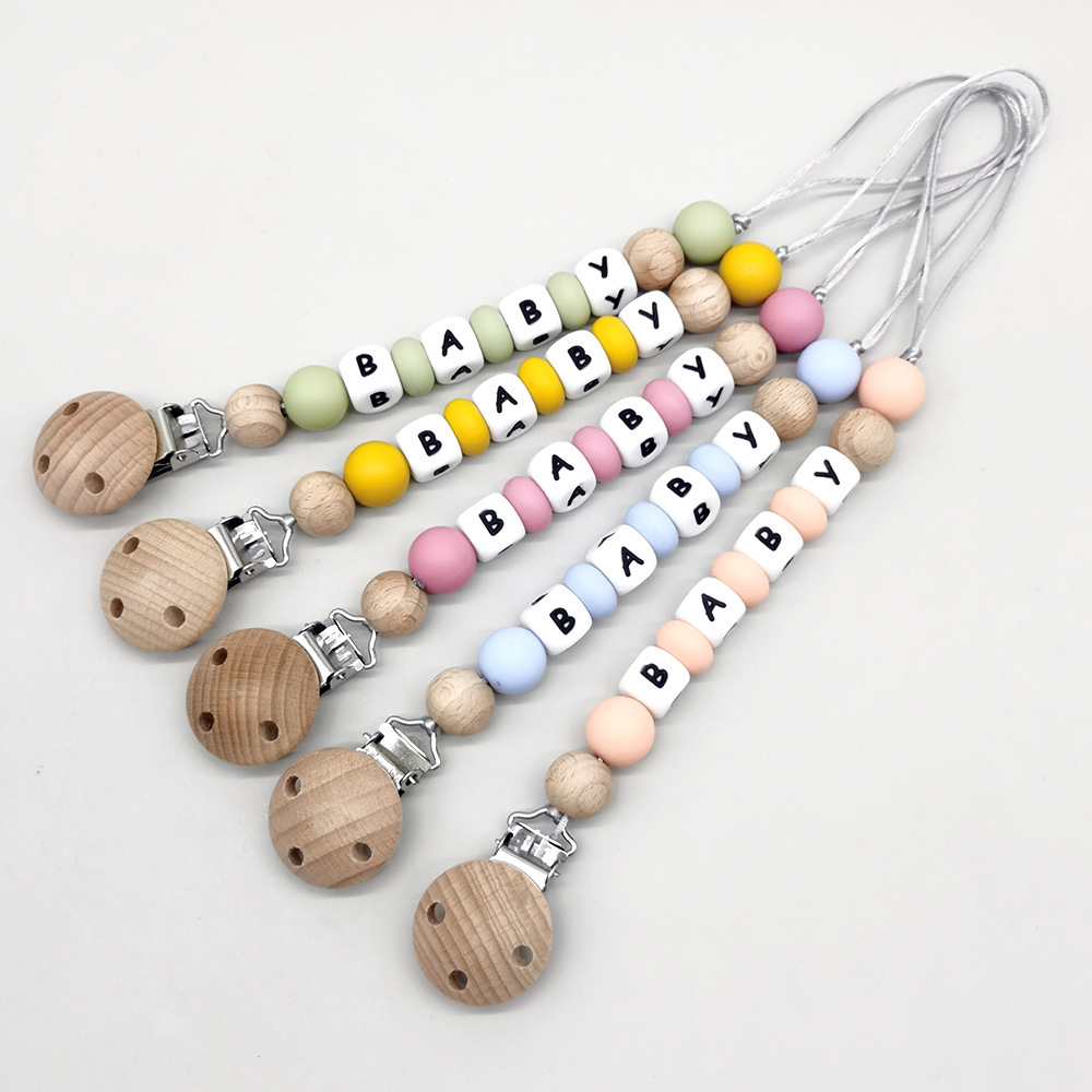 Baby Product - Nome personalizzato Clip per ciuccio Catena