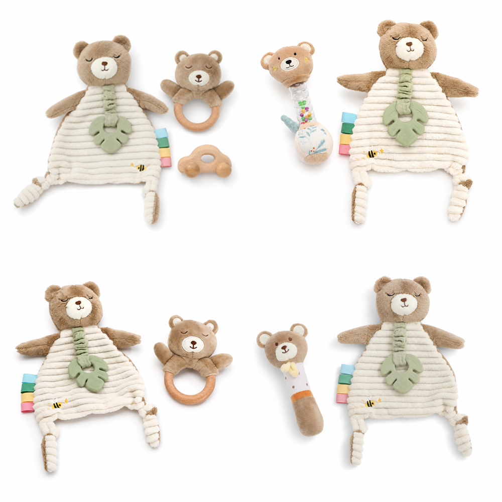 Baby Rattle Toy Set - Set di Coperta Confortevole per Neonati