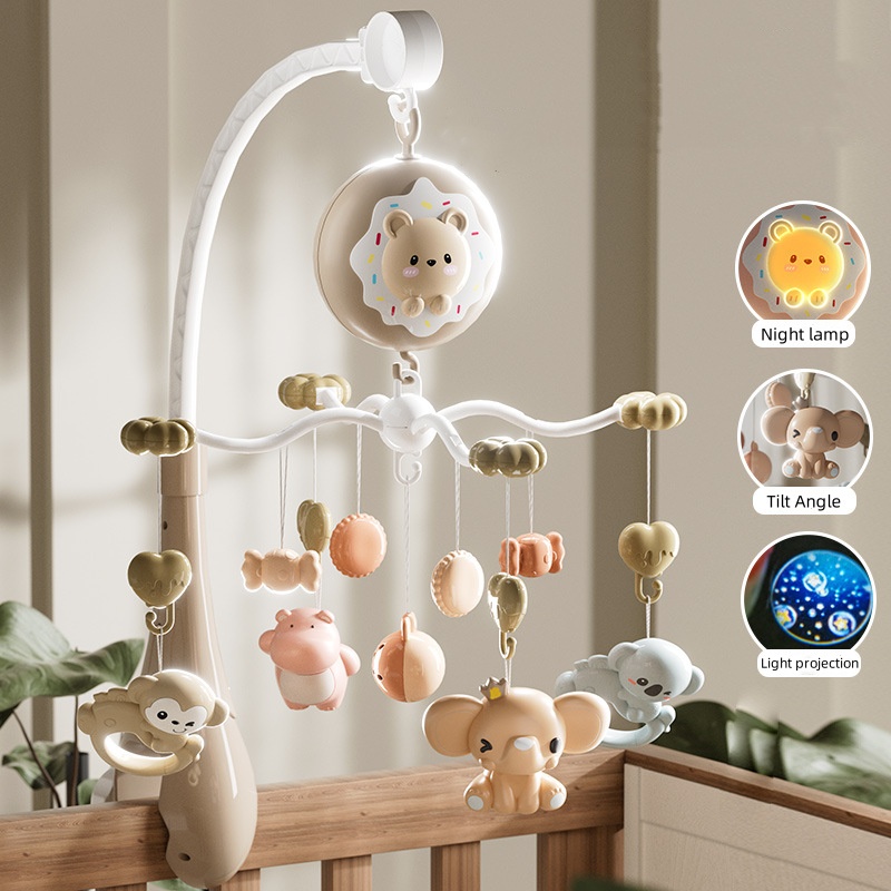 Baby Rattle Toy Set - Giocattoli Educativi per Neonati, Campanella Elettrica
