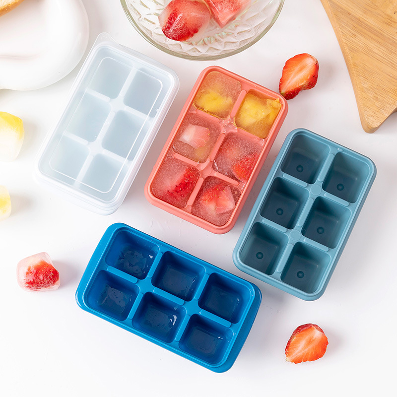 Baby Products Cream - Vassoi per cubetti di ghiaccio in