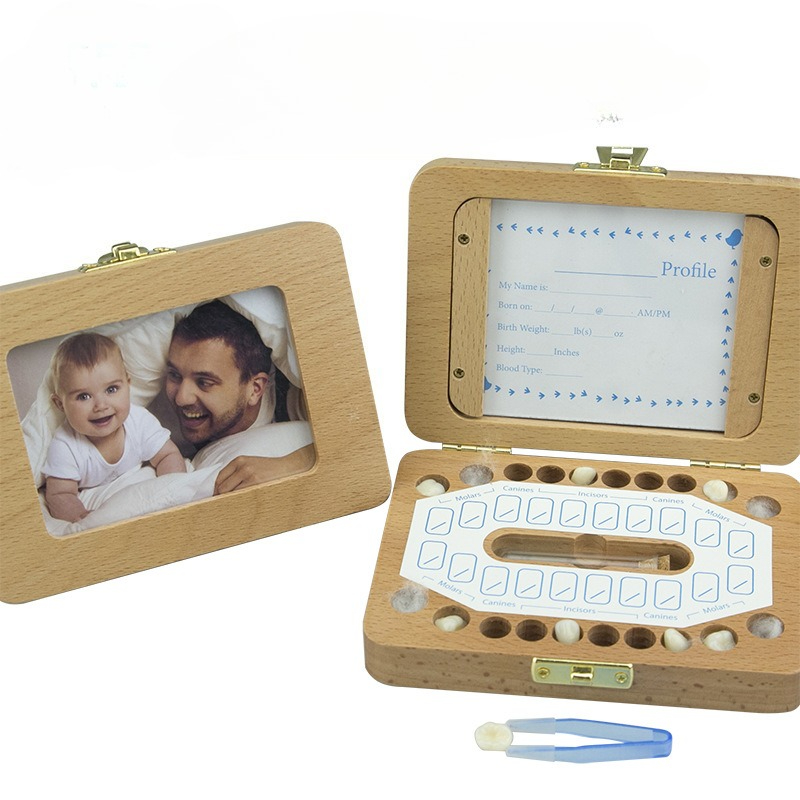 Baby Products Photos - Cornice per foto in legno Scatole