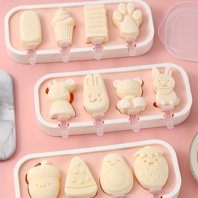 Baby Products Cream - 1pc BPA-Free Silicone Ice Pop Stampo