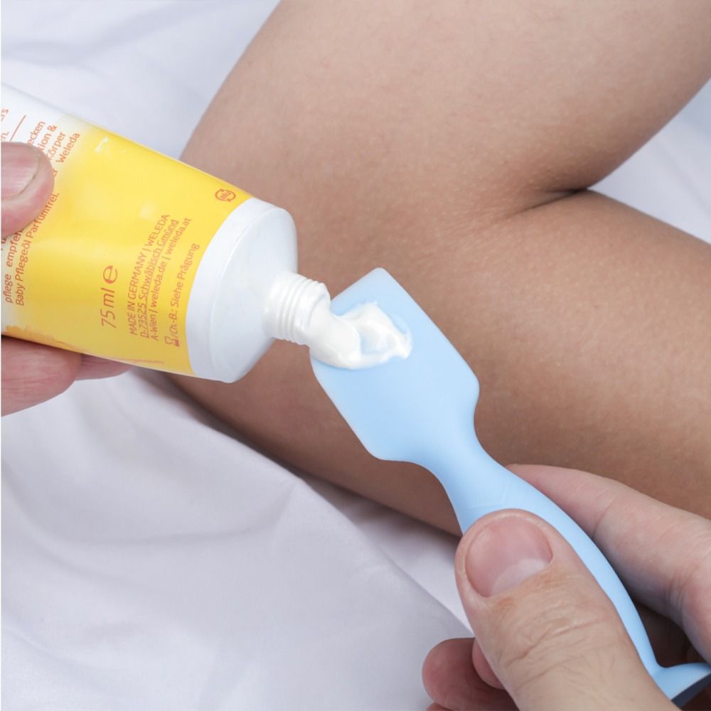 Spatola per bambini in silicon - Baby Products Cream recensione e prezzo