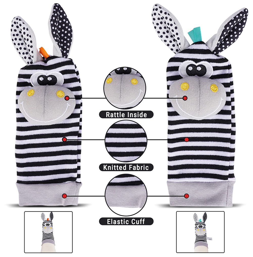 4 PZ/SET Sonaglio Del Bambino  - Baby Rattle Toy Set recensione e prezzo