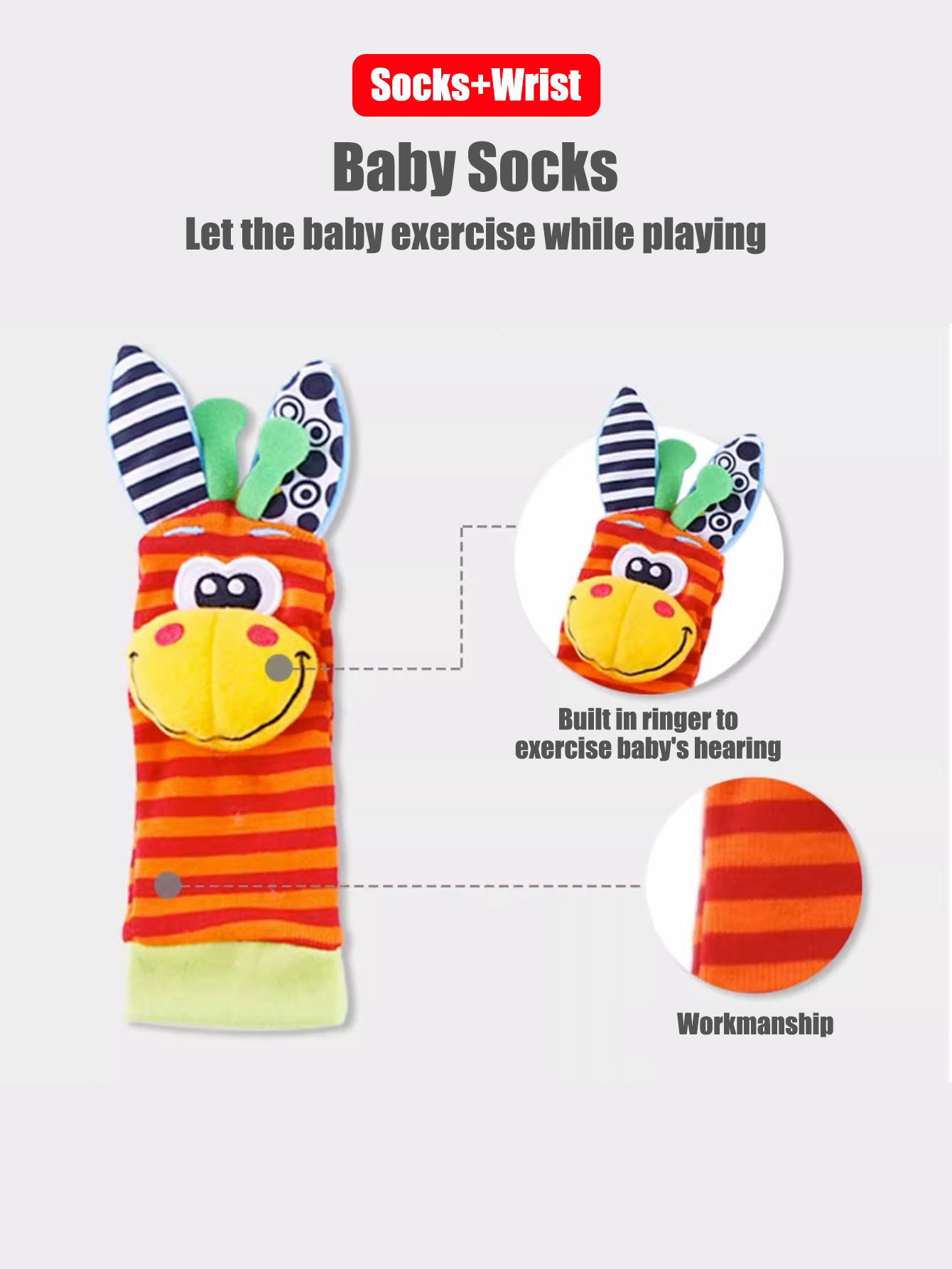 4 pz/set Del Bambino Infantile - Baby Rattle Toy Set recensione e prezzo