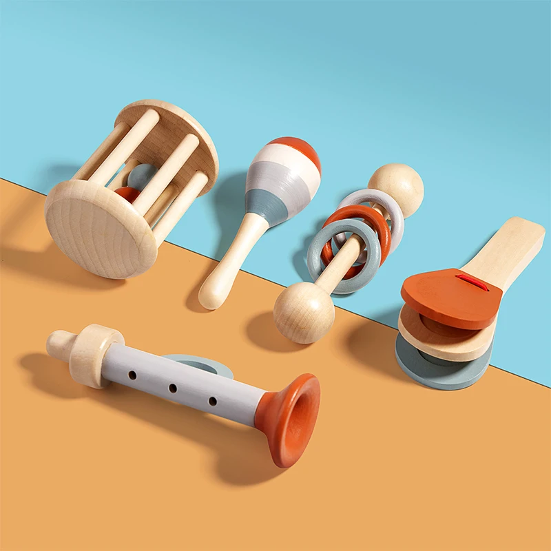 5 pezzi strumenti musicali per - Baby Rattle Toy Set recensione e prezzo