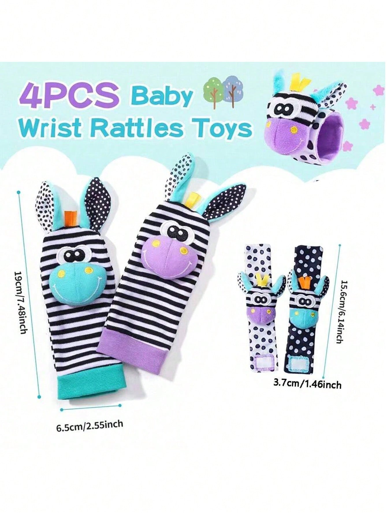 Sonagli per neonati, giocattol - Baby Rattle Toy Set recensione e prezzo