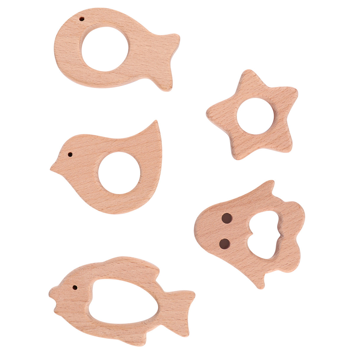 5 Pezzi Anelli da Dentizione i - Baby Products Natural recensione e prezzo