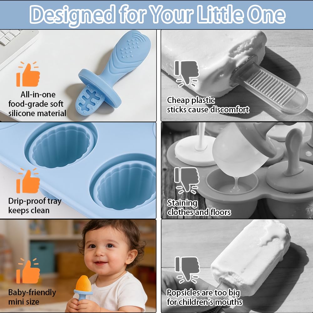 Stampi per alimenti per bambin - Baby Products Cream recensione e prezzo