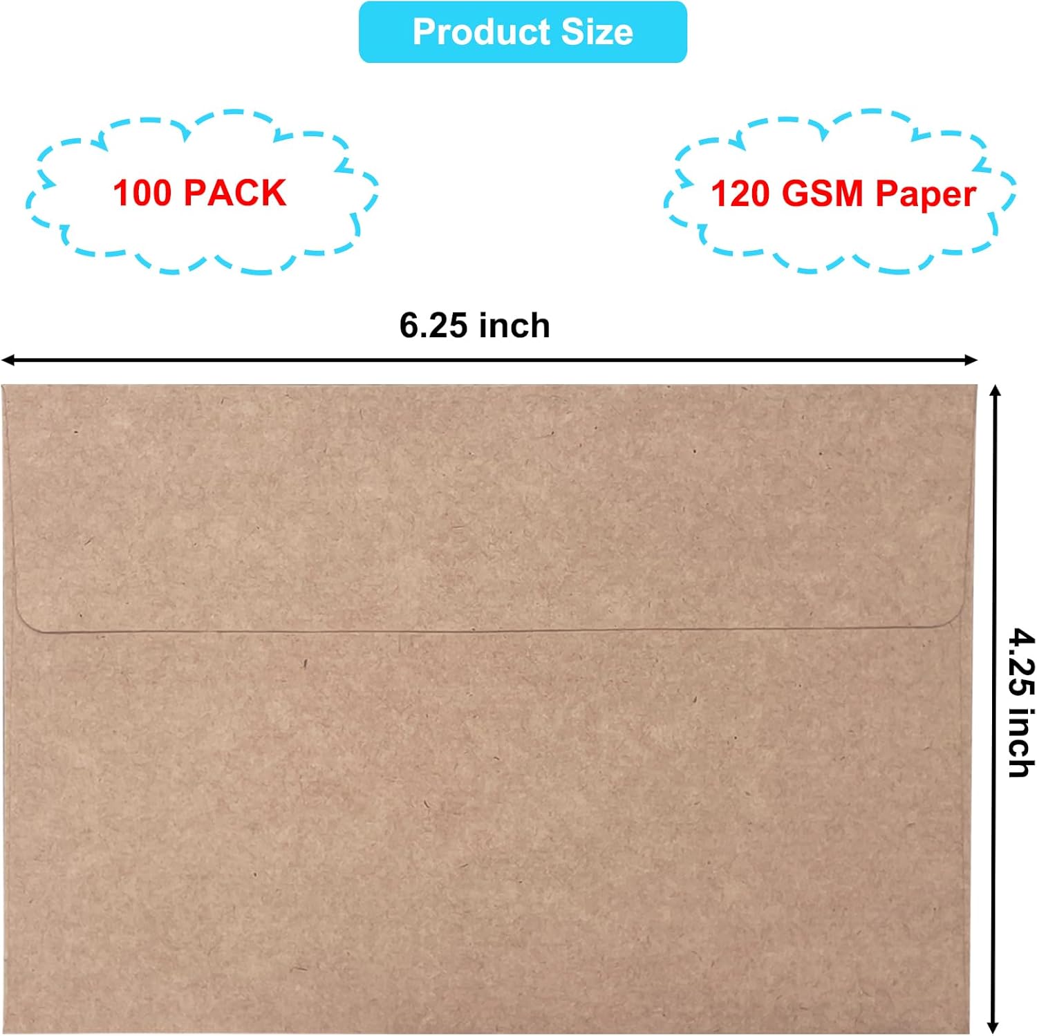 Confezione da 100 Buste Kraft  - Baby Products Photos recensione e prezzo